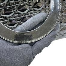 Load image into Gallery viewer, Dior Lady Dior 2way Bag Black Patent Leather Size Large
