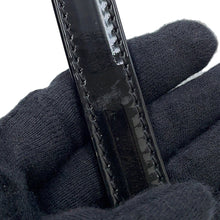 Load image into Gallery viewer, Dior Lady Dior 2way Bag Black Patent Leather Size Large
