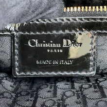 Load image into Gallery viewer, Dior Lady Dior 2way Bag Black Patent Leather Size Large
