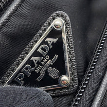 Load image into Gallery viewer, PRADA Logo Clutch Bag Black2N1655 Nylon
