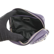 Load image into Gallery viewer, PRADA Studded Camera Bag Shoulder Bag Purple1N1674 Leather
