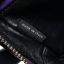 Load image into Gallery viewer, PRADA Studded Camera Bag Shoulder Bag Purple1N1674 Leather
