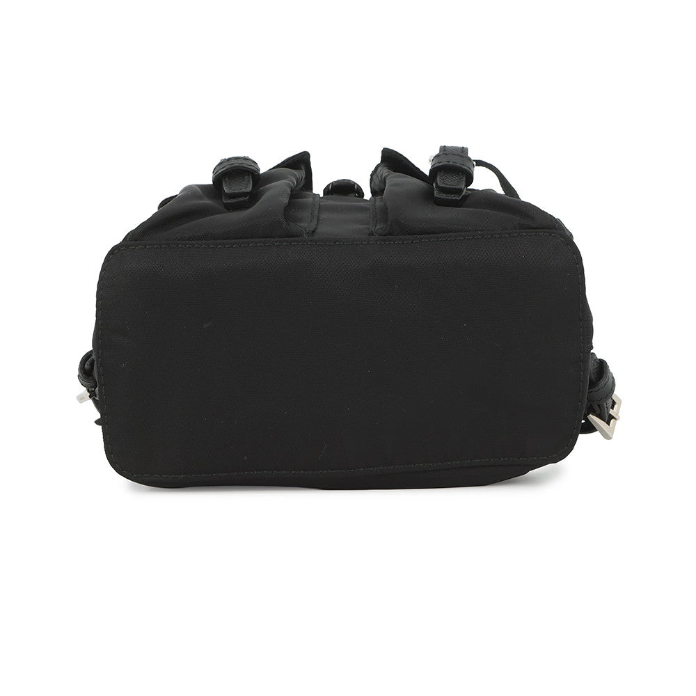black prada mini backpack Prada Nylon Mini Backpack, Women, Black