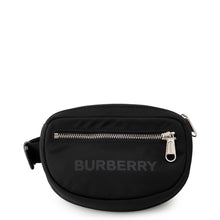 将图像加载到图库查看器中，BURBERRY Logo Crossbody Bag Black8014519 Nylon
