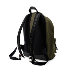 Load image into Gallery viewer, BURBERRY Logo Backpack Khaki Nylon
