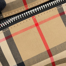 Load image into Gallery viewer, BURBERRY Checkered Crossbody Bag Beige8014420 Nylon
