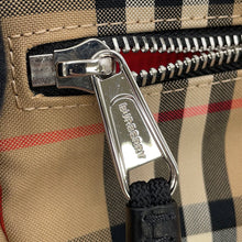Load image into Gallery viewer, BURBERRY Checkered Crossbody Bag Beige8014420 Nylon

