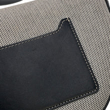 将图像加载到图库查看器中，BURBERRY Olympia Half Moon Shoulder Bag Black/Gray8039779 Canvas Leather Size Small
