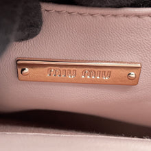 将图像加载到图库查看器中，MIUMIU Matelassé Crystal 2-way Handbag Pink5BA220 Leather
