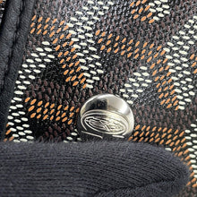 Load image into Gallery viewer, GOYARD Plumet Pouch Wallet Shoulder Bag BlackPLUMETPMLTY01CL01P PVC Leather
