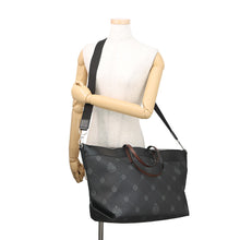 将图像加载到图库查看器中，Berluti City Break 2wayTote Bag Black PVC Leather
