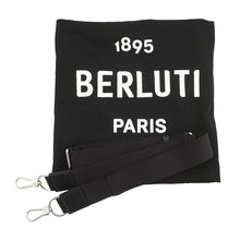 将图像加载到图库查看器中，Berluti City Break 2wayTote Bag Black PVC Leather
