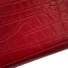 将图像加载到图库查看器中，SAINT LAURENT PARIS Jour 2wayBag Red392032 Embossed Leather
