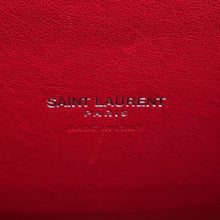 将图像加载到图库查看器中，SAINT LAURENT PARIS Jour 2wayBag Red392032 Embossed Leather
