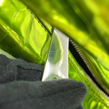 Load image into Gallery viewer, Bottega Veneta Jody Metallic Crush Handbag Light Green651876V1W803530 Patent Leather Size Mini
