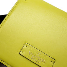 Load image into Gallery viewer, Valentino Garavani V sling Shoulder Bag Yellow Leather
