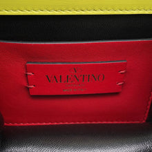 Load image into Gallery viewer, Valentino Garavani V sling Shoulder Bag Yellow Leather
