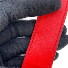 Load image into Gallery viewer, Christian Louboutin Sky Pouch Shoulder Bag Black/Red Sequins Leather
