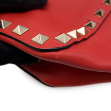 Load image into Gallery viewer, Valentino Garavani Studded 2way Tote Bag Red Leather
