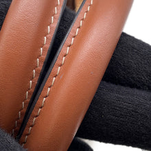 将图像加载到图库查看器中，CELINE Triomphe 2-way Boston Bag Brown/Beige197582 PVC Leather
