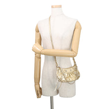 将图像加载到图库查看器中，BALENCIAGA Le Cagoule Shoulder Bag Gold695814 Leather
