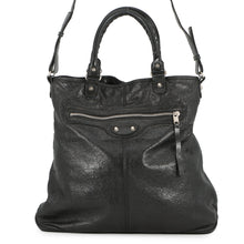Load image into Gallery viewer, BALENCIAGA City 2way Tote Bag Black340133 Leather
