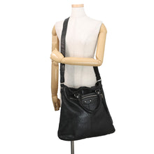 Load image into Gallery viewer, BALENCIAGA City 2way Tote Bag Black340133 Leather
