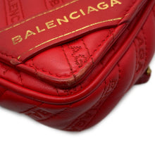 Load image into Gallery viewer, BALENCIAGA Everyday Chain Shoulder Bag Red502027 Leather
