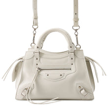 将图像加载到图库查看器中，BALENCIAGA Neo-classic 2-way bag White679231 Leather
