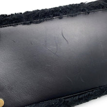 将图像加载到图库查看器中，BALENCIAGA PadlockNude Black347235 Fur Leather
