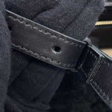 将图像加载到图库查看器中，BALENCIAGA PadlockNude Black347235 Fur Leather
