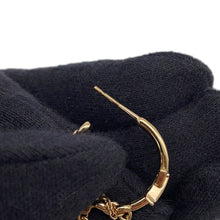 将图像加载到图库查看器中，LOUIS VUITTON Blooming Pearl Earrings GoldM02819 Metal
