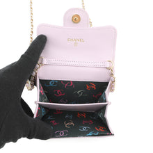 将图像加载到图库查看器中，CHANEL Matelasse Chain wallet Light PinkAP0238 Caviar Leather
