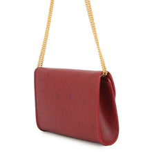 Load image into Gallery viewer, Dior Trotter Chain Shoulder Bag Red Leather
