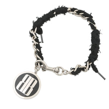 将图像加载到图库查看器中，BALENCIAGA BB Logo Choker Black832955 Metal
