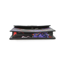 将图像加载到图库查看器中，PRADA Frankenstein Shoulder Pouch Black/Purple2ZH068 Saffiano Leather
