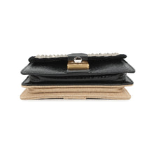 Load image into Gallery viewer, Maison Margiela Maison Margiela NewLock Horizontal Shoulder Bag Black/BeigeSB1WD0005P5019H1658 Leather Velour Canvas

