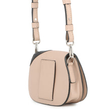 将图像加载到图库查看器中，TOD’S Double-T Shoulder Bag Jasmin Flower/Black/White Leather Rhinestone
