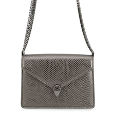 将图像加载到图库查看器中，BVLGARI Serpenti Chain Shoulder Bag Silver290543 Molten Karung
