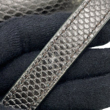 将图像加载到图库查看器中，BVLGARI Serpenti Chain Shoulder Bag Silver290543 Molten Karung
