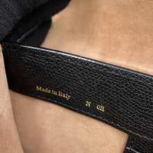 将图像加载到图库查看器中，Valextra Valextra Iside Clutch Shoulder Bag Black Leather
