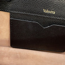 将图像加载到图库查看器中，Valextra Valextra Iside Clutch Shoulder Bag Black Leather
