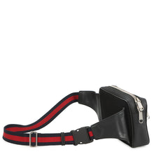 将图像加载到图库查看器中，GUCCI GG Supreme Crossbody Bag Black474293 GG Supreme Leather
