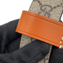 Load image into Gallery viewer, GUCCI Bamboo 1947 Waist Bag Beige/Brown681137 GG Supreme Leather Size Mini
