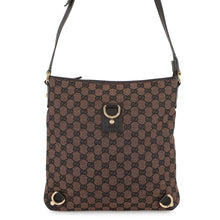 将图像加载到图库查看器中，GUCCI GG Canvas Shoulder Bag Brown272400 GG Canvas Leather
