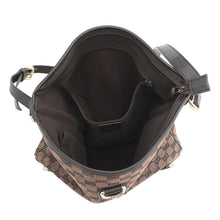 将图像加载到图库查看器中，GUCCI GG Canvas Shoulder Bag Brown272400 GG Canvas Leather
