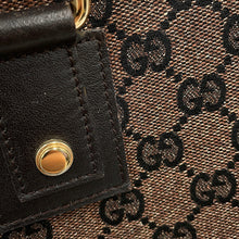 将图像加载到图库查看器中，GUCCI GG Canvas Shoulder Bag Brown272400 GG Canvas Leather
