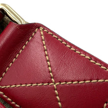 将图像加载到图库查看器中，GUCCI Shoulder Bag Beige/Red201732 GG Supreme Leather
