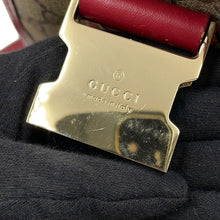 将图像加载到图库查看器中，GUCCI Shoulder Bag Beige/Red201732 GG Supreme Leather
