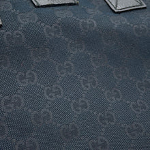将图像加载到图库查看器中，GUCCI GG Canvas Handbag Black131228 214397 GG Canvas
